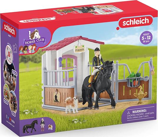 Horse Club Schliech-S 42437 Box Per Cavalli Con Tori E Il Suo Cavallo Principess