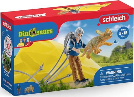 Dinosauri Schliech-S 41471 Salvataggio Con Paracadute