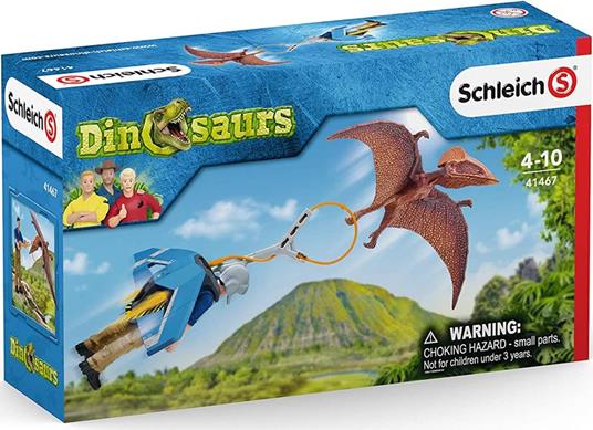 Dinosauri Schliech-S 41467 Personaggio Con Cintura Razzo E Dinosauro