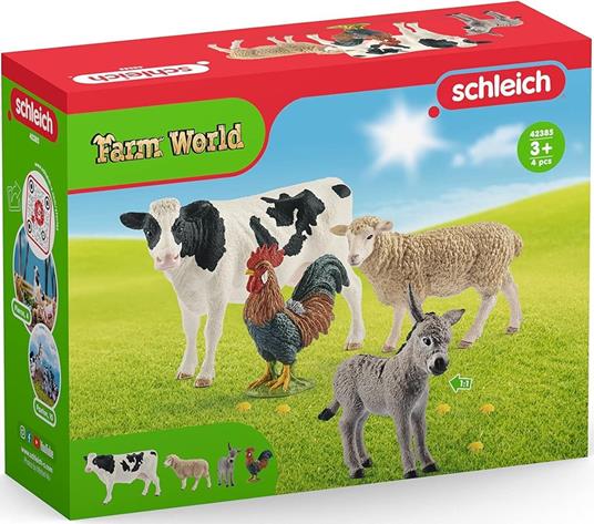Farm World starter set animali della fattoria (42385)
