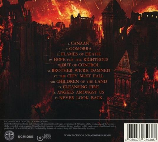 Divine Judgement (Digipack) - CD Audio di Gomorra - 2