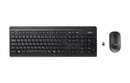 Fujitsu Wireless Keyboard Set LX410 tastiera RF Wireless QWERTY Italiano  Nero - Fujitsu - Informatica | IBS