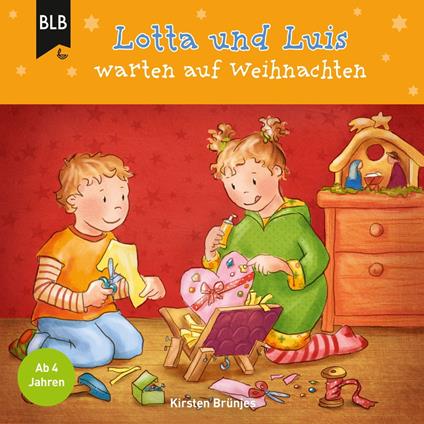 Lotta und Luis warten auf Weihnachten