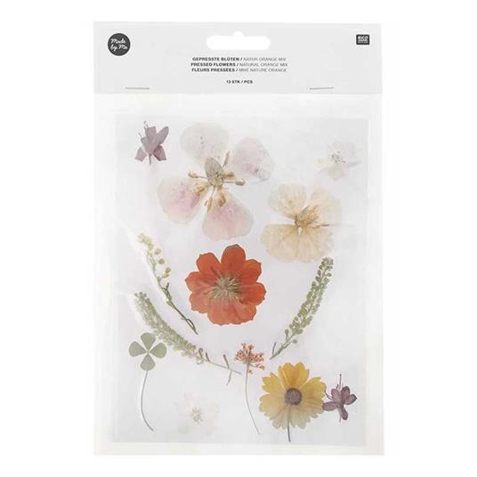 Poster Candele con fiori secchi 