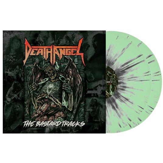 The Bastard Tracks (Green-Dark Grey Splatter Vinyl) - Vinile LP di Death Angel