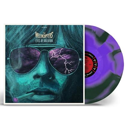 Eyes of Oblivion (Dark Green with Purple Inkspot Vinyl) - Vinile LP di Hellacopters