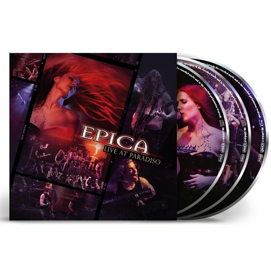Live at Paradiso (2 CD + Blu-ray) - CD Audio + Blu-ray di Epica - 2