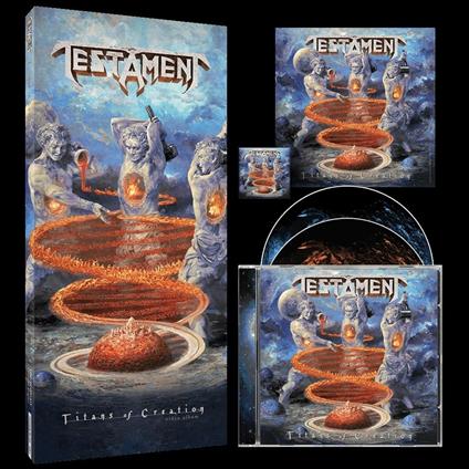 Titans of Creation - CD Audio + Blu-ray di Testament