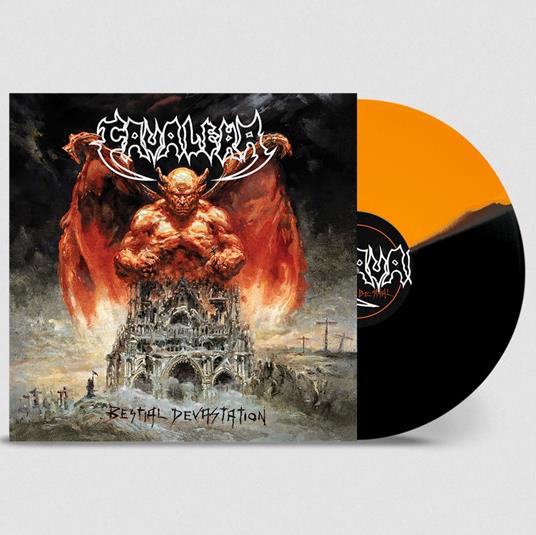Bestial Devastation (Orange-Black Vinyl) - Vinile LP di Cavalera