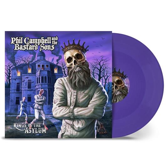 Kings of the Asylum (Purple Vinyl) - Vinile LP di Phil Campbell and the Bastard Sons