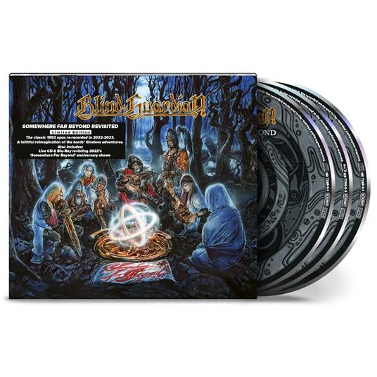 Somewhere Far Beyond (Revisited) (2 CD + Blu-ray) - CD Audio + Blu-ray di Blind Guardian