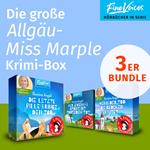 Die große Allgäu-Miss Marple Krimi Box - Die letzte Pille bringt den Tod + Wer zweimal stirbt, ist trotzdem tot + Wenn der Tod die Glocken läutet (ungekürzt)