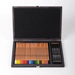 Set disegno Lyra Rembrandt Polycolor + Art Design cassetta in legno da 30 pezzi L2004002