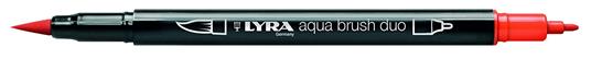 Pennarello Lyra Aqua Brush Duo Brown Ochre - 3