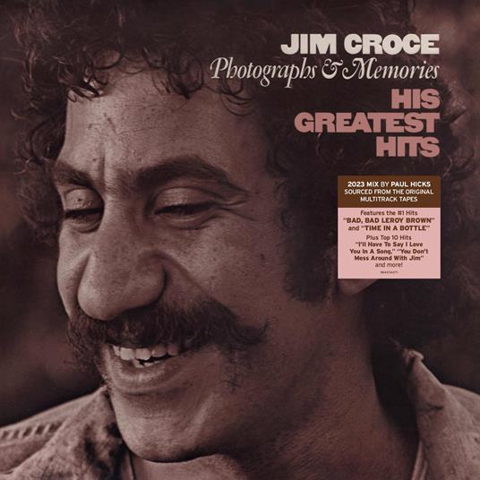Photographs & Memories. His Greatest Hits - Vinile LP di Jim Croce