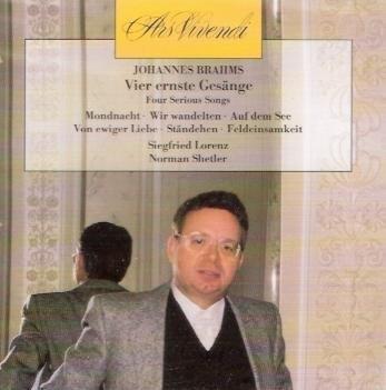 Four Serious Songs - CD Audio di Johannes Brahms