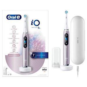 Oral-B iO 9 - Spazzolino elettrico con tecnologia magnetica,  microvibrazioni, 7 programmi di pulizia e display a colori, custodia da  viaggio - Oral-B - Casa e Cucina | IBS