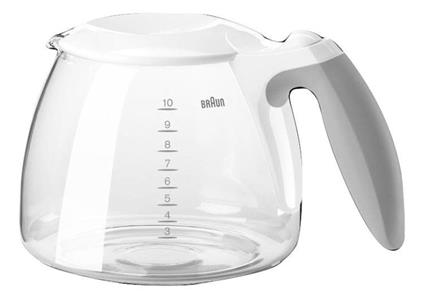 Braun KFK500 caffettiera Vetro