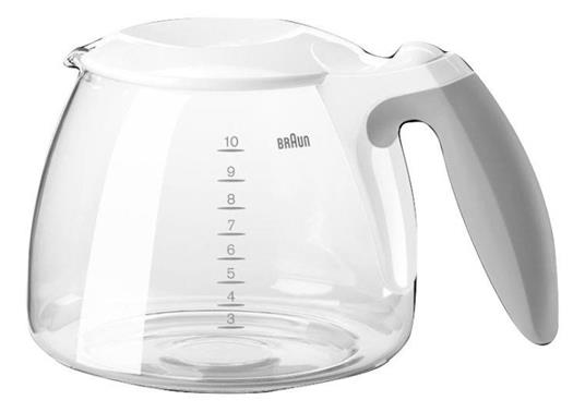 Braun KFK500 caffettiera Vetro