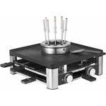 WMF Lumero 61.3020.1009 griglia per raclette 8 persona(e) 1960 W Nero, Acciaio inossidabile