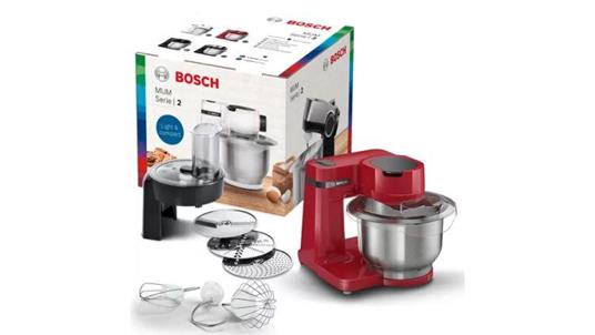 Bosch Serie 2 MUM robot da cucina 700 W 3,8 L Rosso - Bosch - Casa e Cucina  | IBS