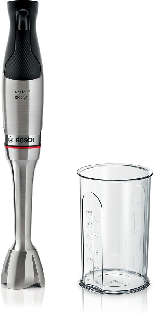 Bosch Serie 6 MSM6M810 frullatore 0,6 L Frullatore ad immersione 1200 W  Acciaio inossidabile - Bosch - Casa e Cucina | IBS