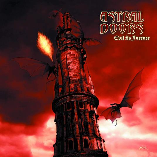 Evil Is Forever (Red Coloured Vinyl) - Vinile LP di Astral Doors