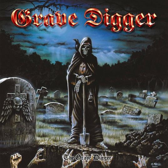The Grave Digger (Blue Black Splatter Vinyl) - Vinile LP di Grave Digger