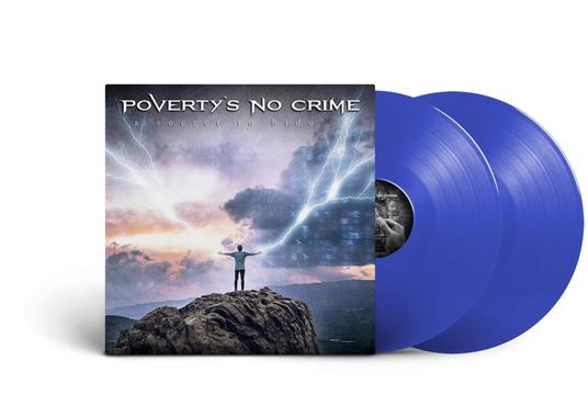 A Secret To Hide (Transparent Blue Vinyl) - Vinile LP di Poverty's No Crime