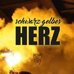 Schwarz Gelbes Herz