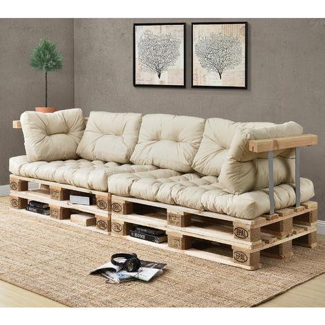 1x Cuscino sedile per divano paletta euro cuscini per palette supporto In  Outdoor mobili imbottiti - En.Casa - Casa e Cucina | IBS