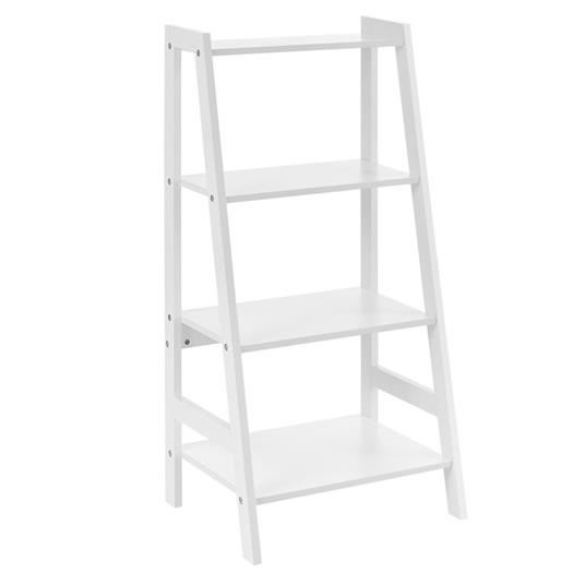 Scaffale A Scala Con 4 Mensole 90X43X32Cm Bianco - En.Casa - Idee regalo |  IBS