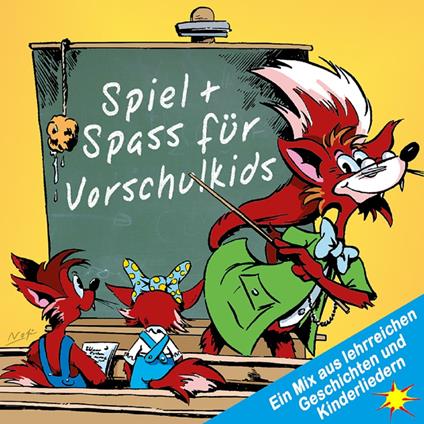 Spiel + Spass für Vorschulkids - Ein Mix aus lehrreichen Geschichten und Kinderliedern