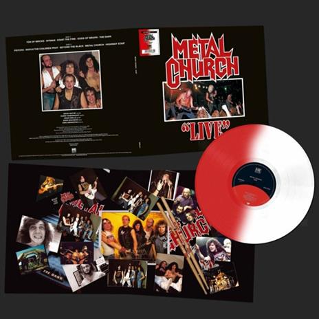 Live - Vinile LP di Metal Church - 2
