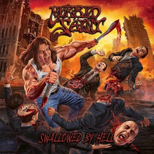 Swallowed By Hell (Red Edition) - Vinile LP di Morbid Saint