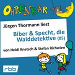 Ohrenbär - eine OHRENBÄR Geschichte, 4, Folge 36: Biber & Specht, die Walddetektive, Teil 5 (Hörbuch mit Musik)