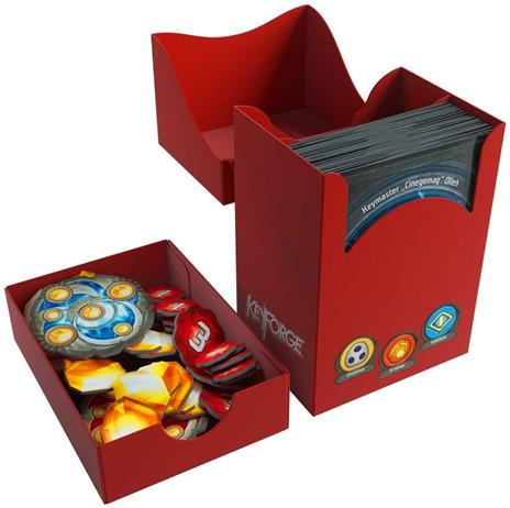 KeyForge Gemini Red Deck Box - 10
