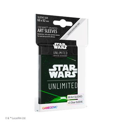 Gamegenic - Star Wars™: ART SLEEVES CARD BACK GREEN