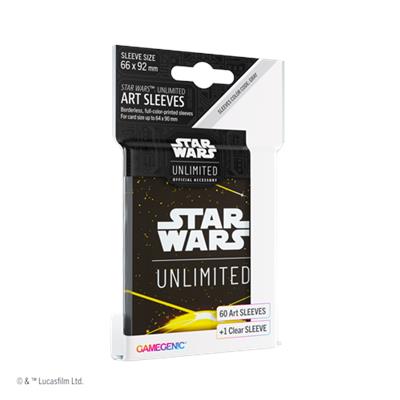 Gamegenic - Star Wars™: ART SLEEVES CARD BACK YELLOW