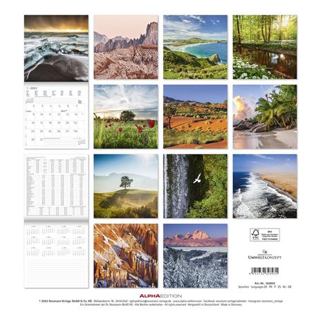 Calendario 2023 da muro Emotions, Alpha Edition, 12 mesi, 30x30 cm - 15