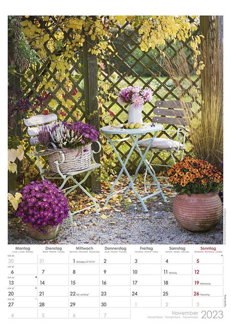 Calendario 2023 da muro Country House, Alpha Edition, 12 mesi, 29,7 x 42 cm - 12