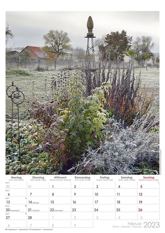 Calendario 2023 da muro Country House, Alpha Edition, 12 mesi, 29,7 x 42 cm - 3