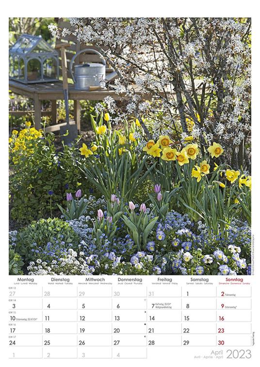 Calendario 2023 da muro Country House, Alpha Edition, 12 mesi, 29,7 x 42 cm - 5