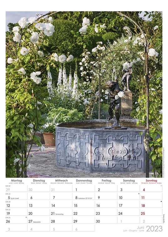 Calendario 2023 da muro Country House, Alpha Edition, 12 mesi, 29,7 x 42 cm - 7