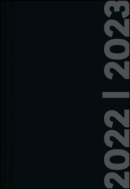 Agenda Collegetimer ALPHA EDITION 2022-2023, Giornaliera, Black Label - 10x15 cm