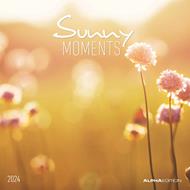 Alpha Edition - Calendario 2024 da muro Sunny Moments, 12 mesi, 30x30 cm