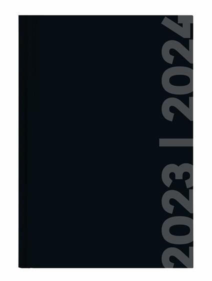 Agenda-Diario Collegetimer ALPHA EDITION 2023-2024, Settimanale, Black Label - 15x21 cm