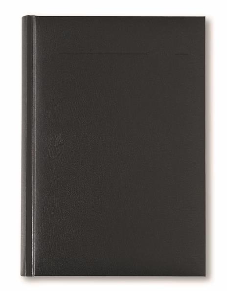 Alpha Edition - Agenda Giornaliera Monocromo 2024, Formato Grande 15x21 cm,  Black, 320 pagine