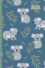 Alpha Edition - Agenda Settimanale Ladytimer Mini 2025, 8x11,5 cm, Koala, 144 pagine