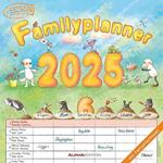 Alpha Edition - Calendario 2025 da muro Family Planer, 12 mesi, 30x30 cm